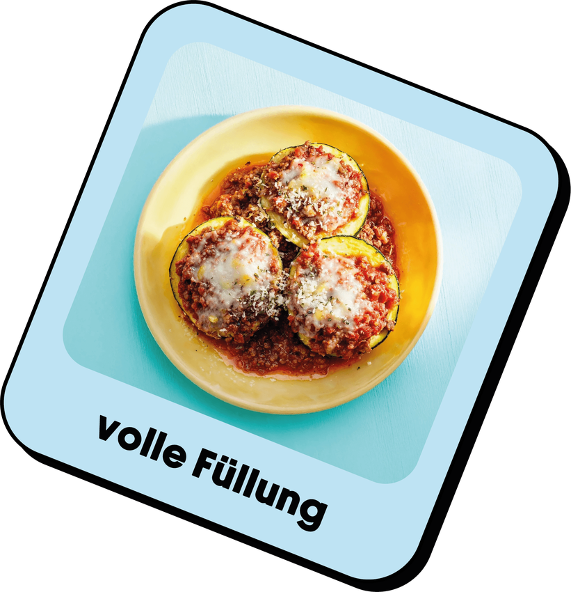 volle Füllung