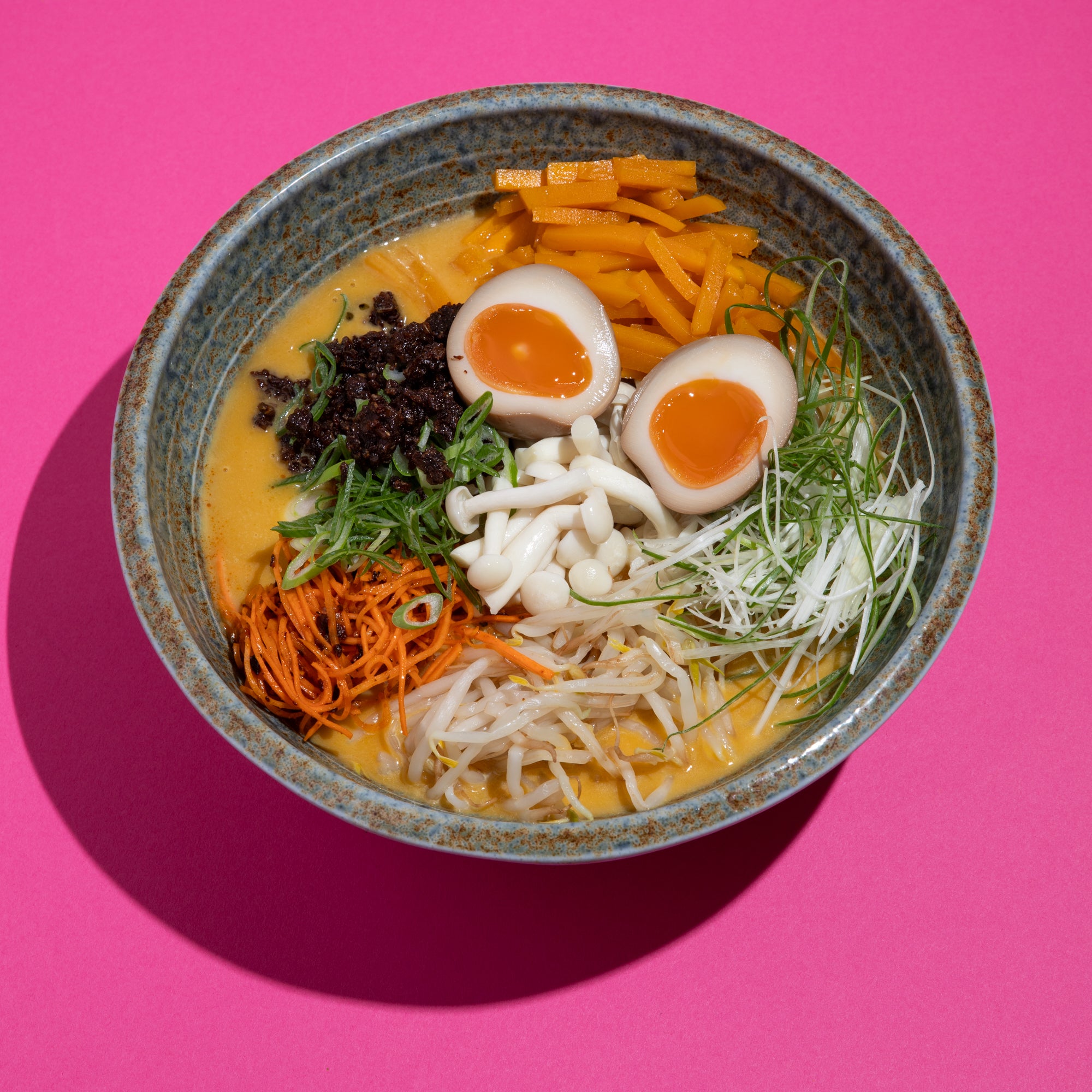 Kotteri Ramen mit Pilz Gemüsebrühe