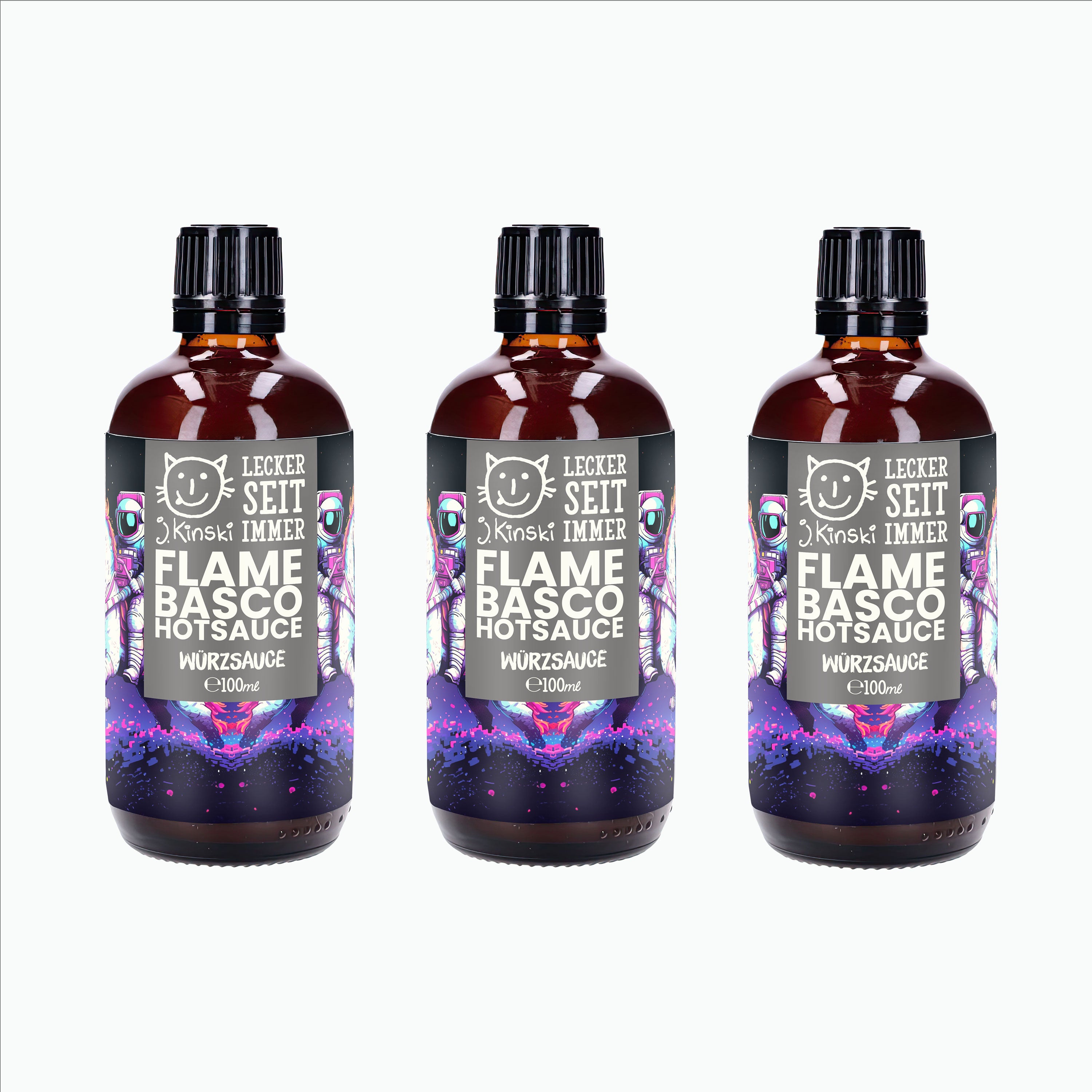 Flame Basco Bio Würzsauce 100ml vegan