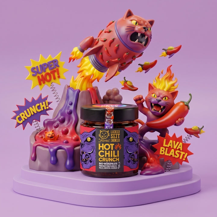 Bio Hot Chili Crunch vegan 160g