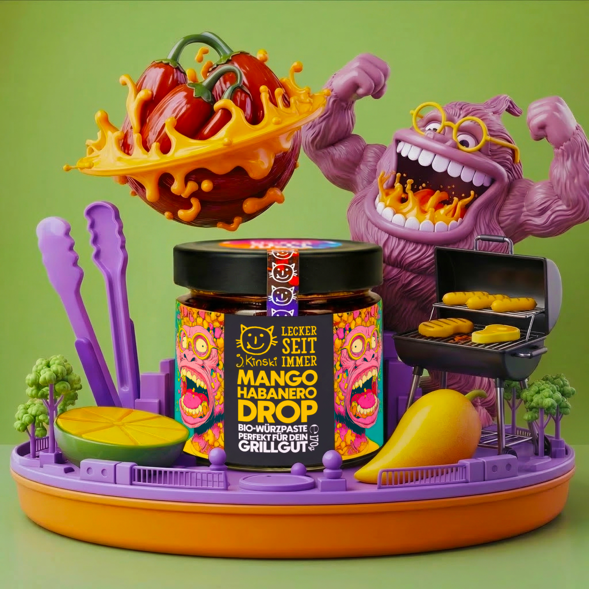 Bio Mango Habanero Drop VEGAN 170g