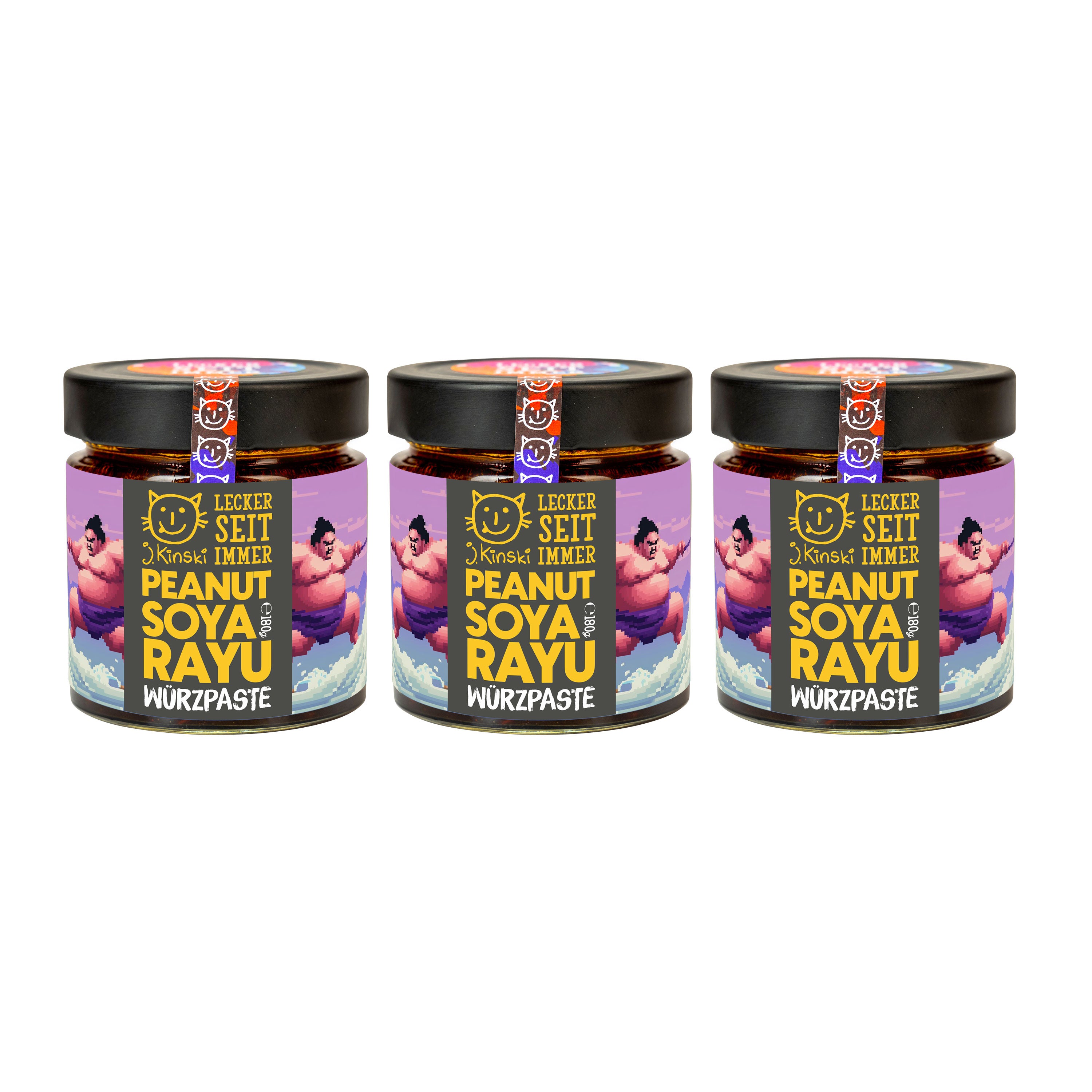 Organic Peanut Soya Rayu seasoning paste 160g