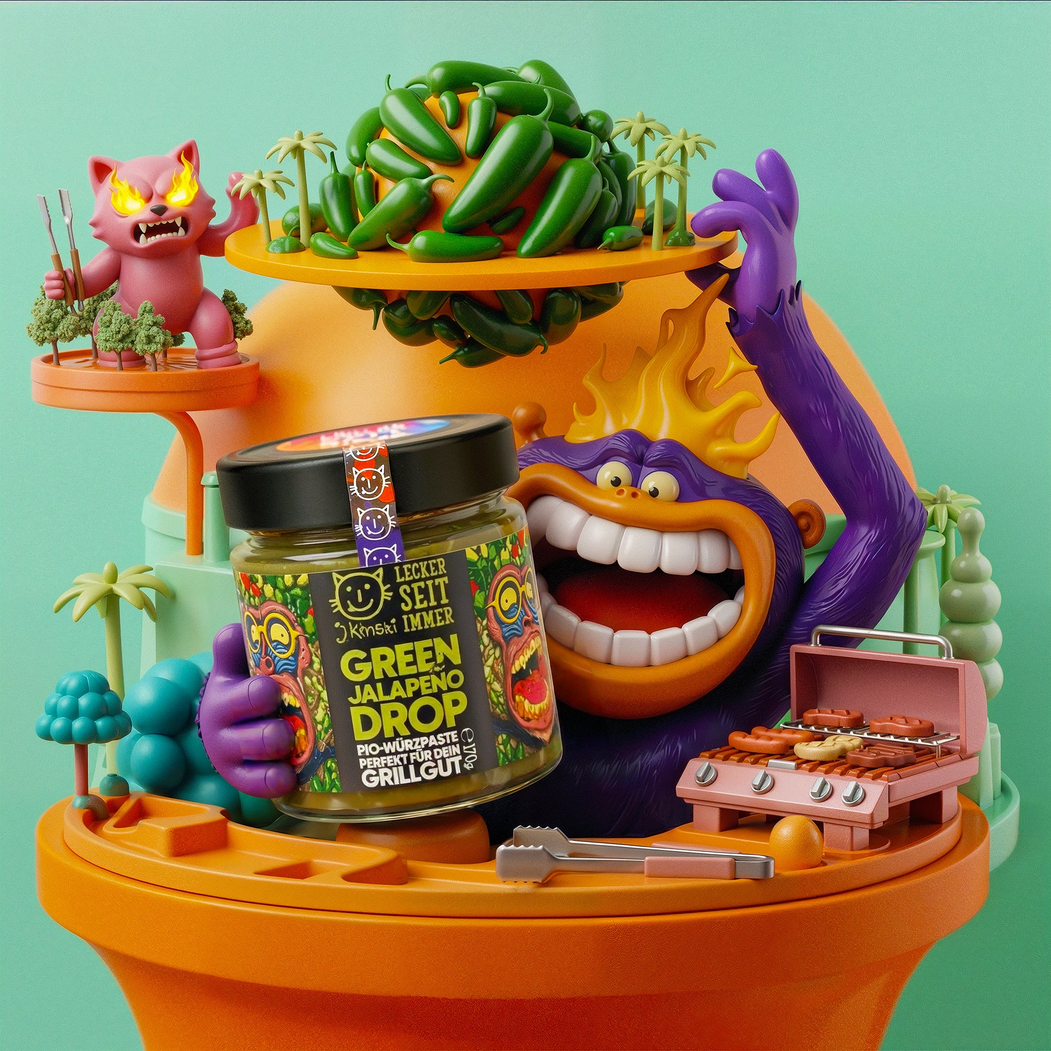 Bio Green Jalapeño Drop 170g