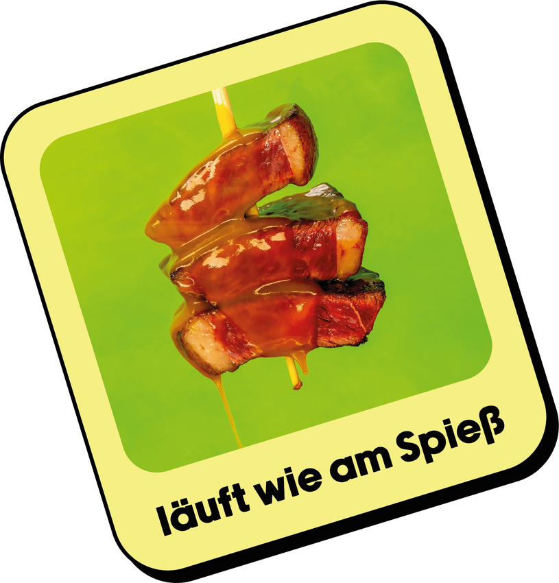 läuft wie am Spieß